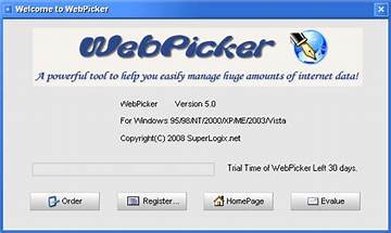 WebPicker for Windows - Download it from Habererciyes for free